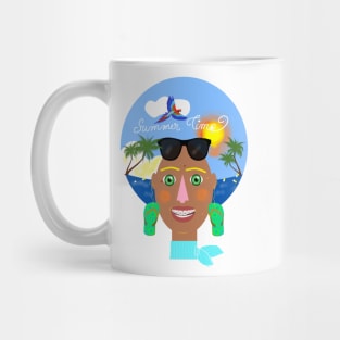 Bulb Head 04: Bibi Holidays Mug